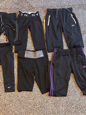 Nike, Kari Traa, NVGTN, Adidas, & Victoria Secret Athletic Pants Bundle 6 pairs
